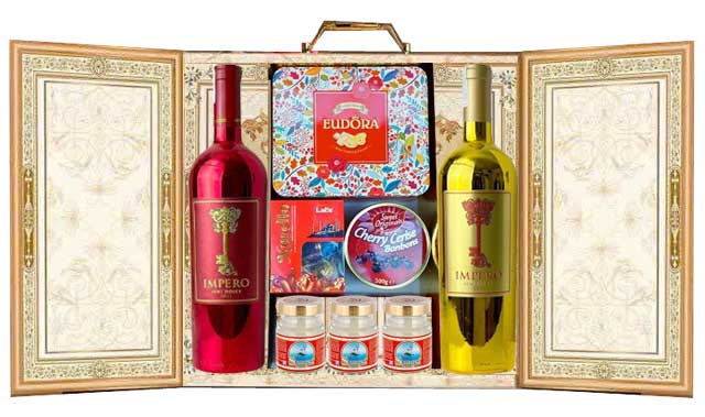 Hộp Quà Tết Hoàng Kim Phúc Lộc QTHN5