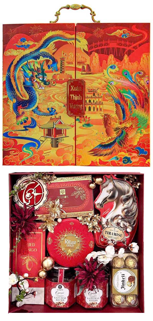 Hộp Quà Tết Phú Quý Bình An QTHN26