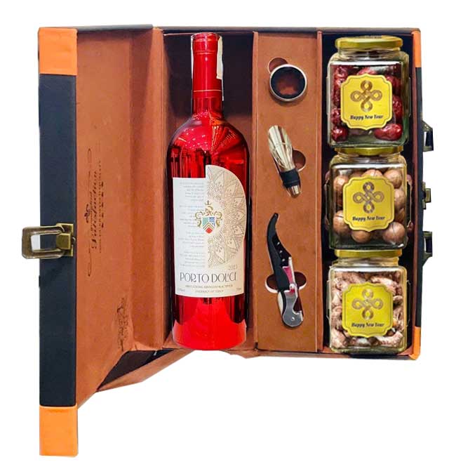 Hộp Quà Tết Phú Quý Phát Tài QTHN44