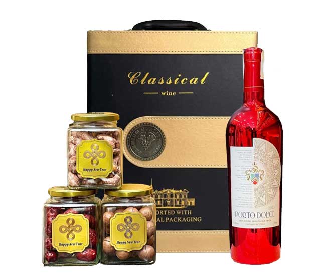 Hộp Quà Tết Tài Lộc Thịnh Vượng QTHN36